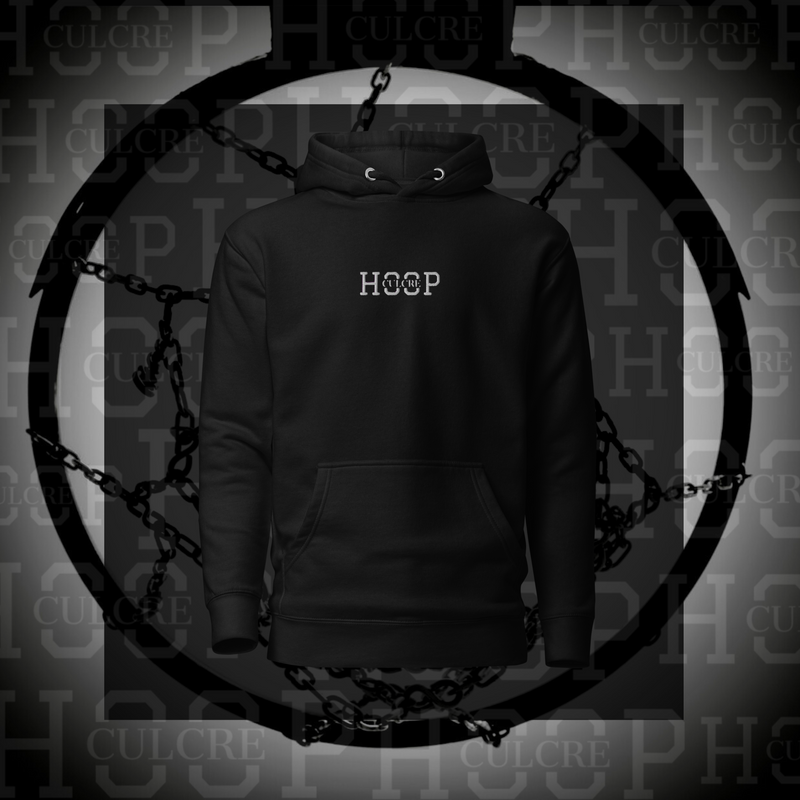 CULCRE HOOP WARM UP HOODIE (ASH BLACK)