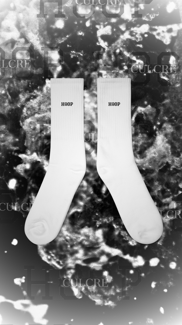 CULCRE HOOP Black Logo Socks